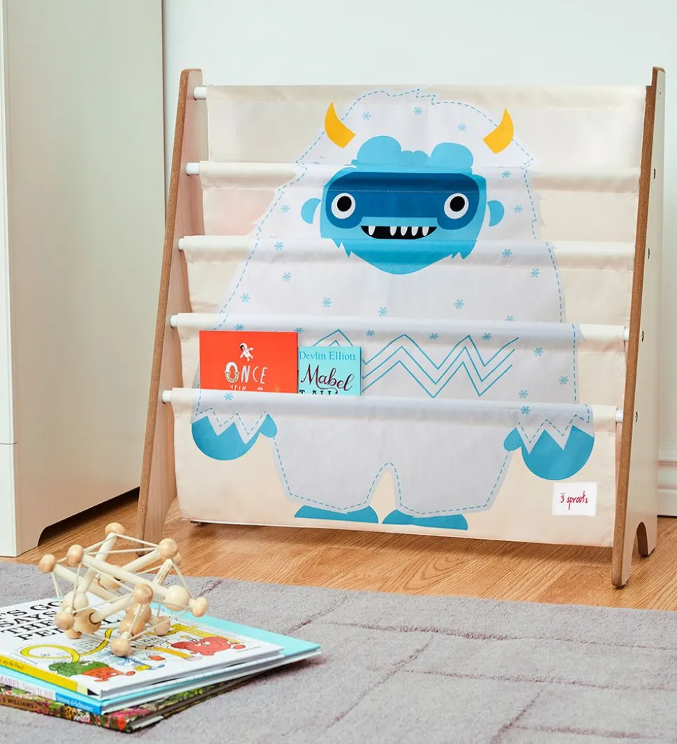 3 Sprouts Bogreol - 62x25x61 - Den Afskyelige Snemand