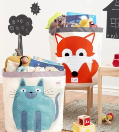 3 Sprouts Opbevaringspose - 45x40 - Ræv