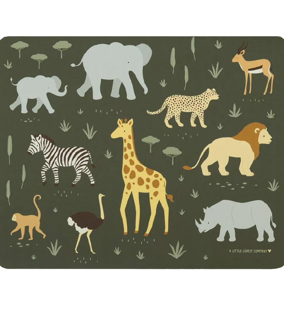 A Little Lovely Company - Dækkeserviet - Savanna