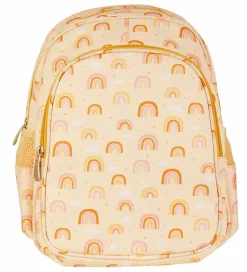 A Little Lovely Company Børnehavetaske m. Termolomme - Rainbows