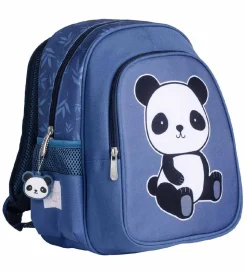 A Little Lovely Company Børnehavetaske m. Termolomme - Panda - B