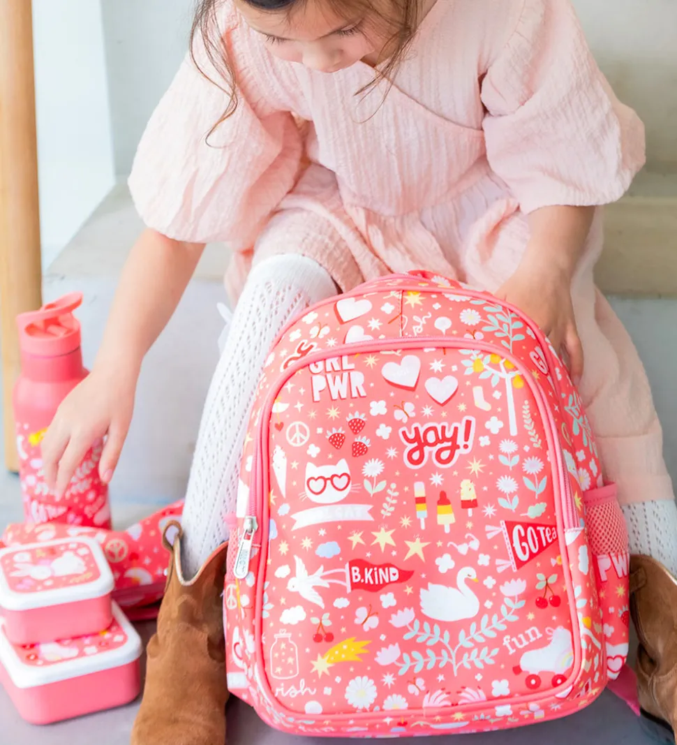 A Little Lovely Company Børnehavetaske m. Termolomme - Fun