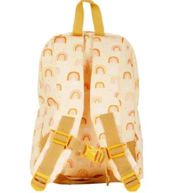 A Little Lovely Company Børnehavetaske - Rainbows - Gul