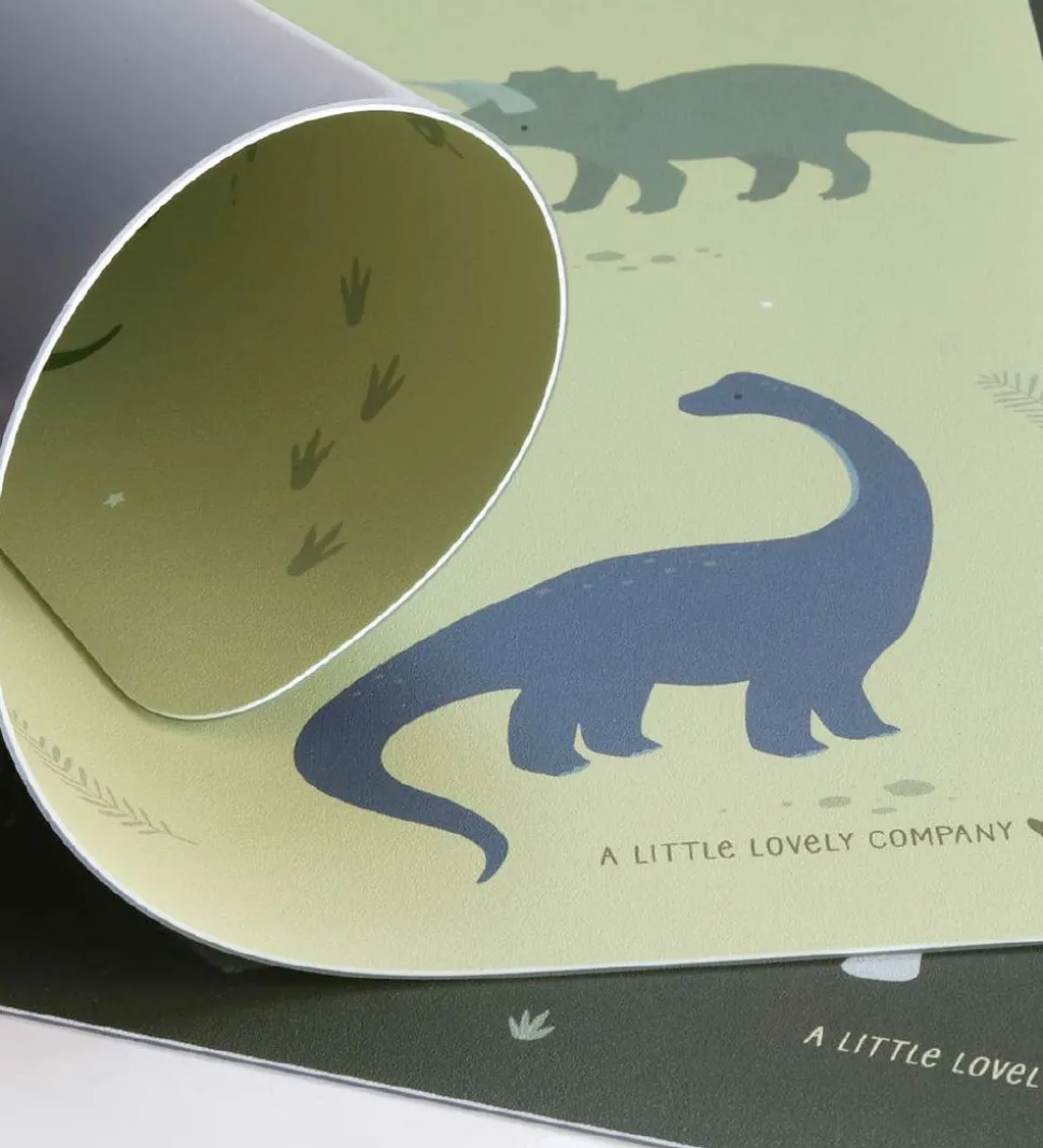 A Little Lovely Company Dækkeserviet - Dinosaurs