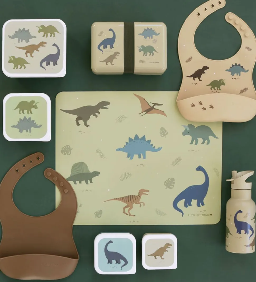 A Little Lovely Company Dækkeserviet - Dinosaurs