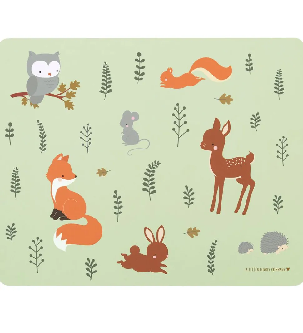 A Little Lovely Company Dækkeserviet - Forest Friends