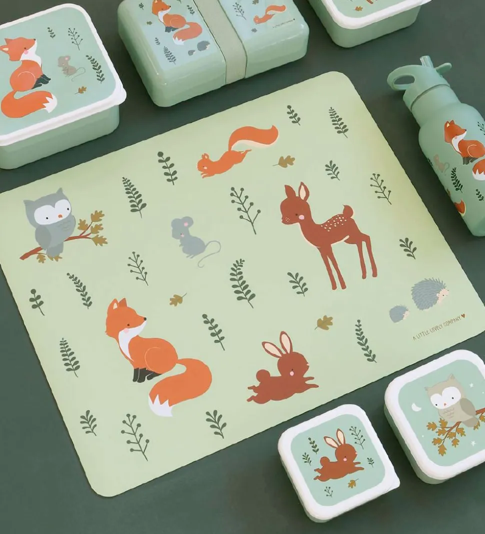 A Little Lovely Company Dækkeserviet - Forest Friends