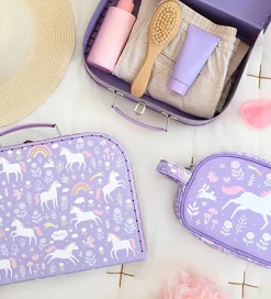 A Little Lovely Company Kuffertsæt - 2 stk. - 29x20/25,5x18 cm -