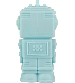 A Little Lovely Company Lampe - 14 cm - Robot - Smoky Blue