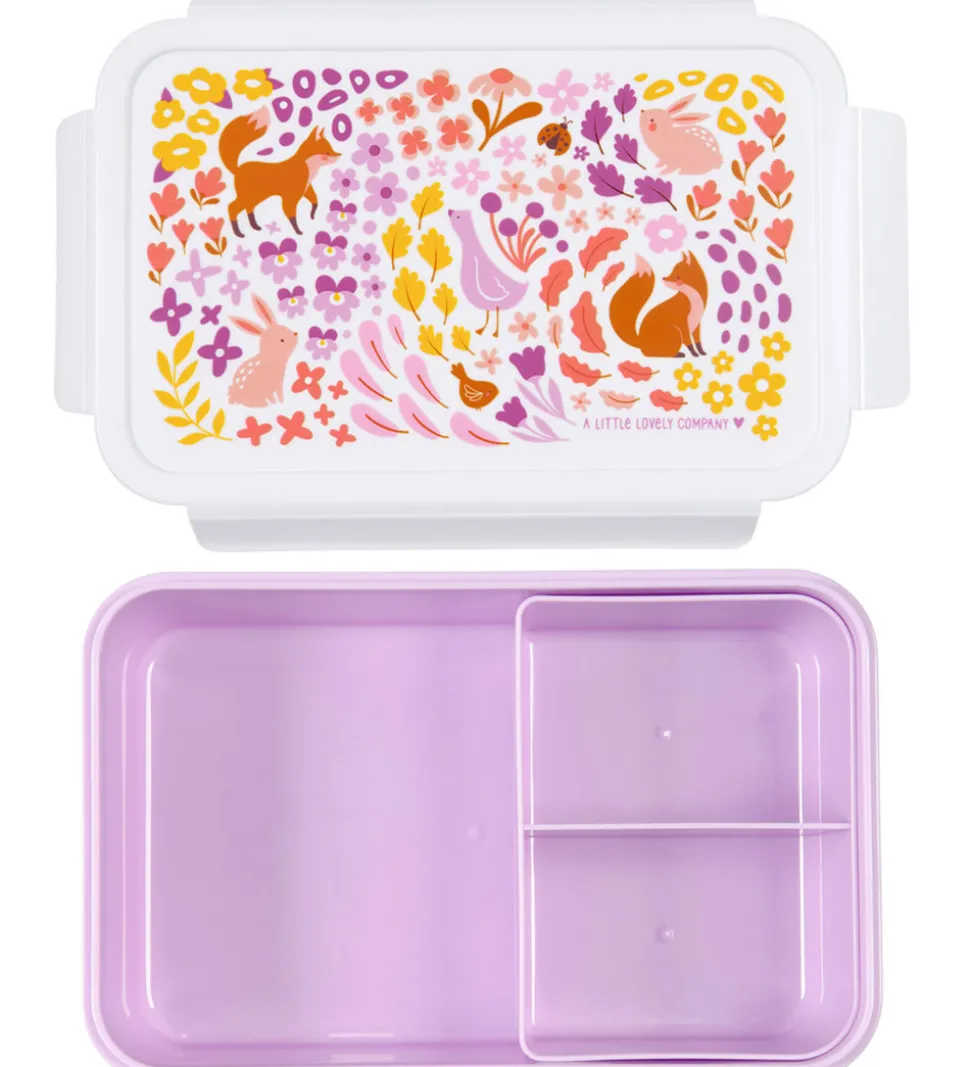 A Little Lovely Company Madkasse - Bento - Flower Garden