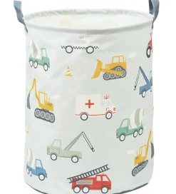 A Little Lovely Company Opbevaringskurv - 40x50 cm - Vehicles