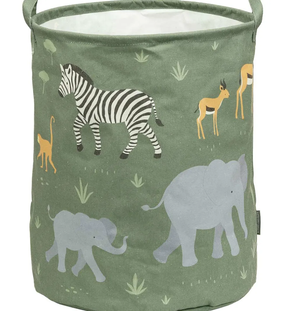 A Little Lovely Company Opbevaringskurv - 40x50 cm - Savanna