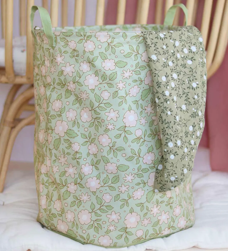 A Little Lovely Company Opbevaringskurv - 40x50 cm - Blossom Sag