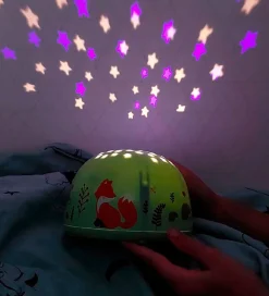 A Little Lovely Company Projektørlampe - 14x9 cm - Forest Fri