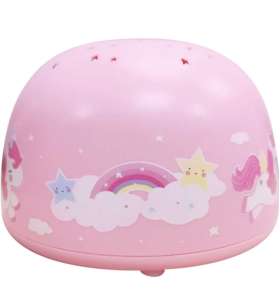 A Little Lovely Company Projektørlampe - 14x9 - Unicorn