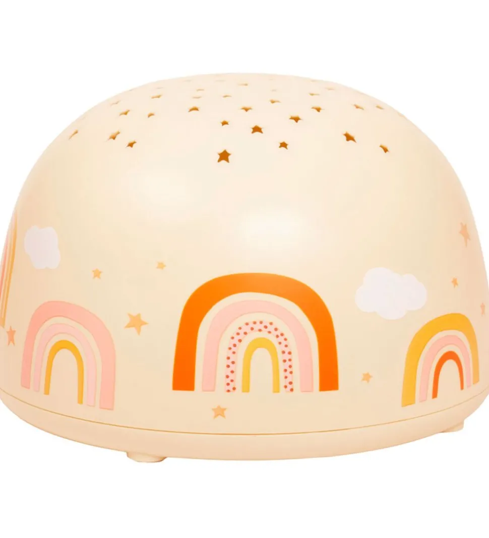 A Little Lovely Company Projektørlampe - 14x9 cm - Rainbows
