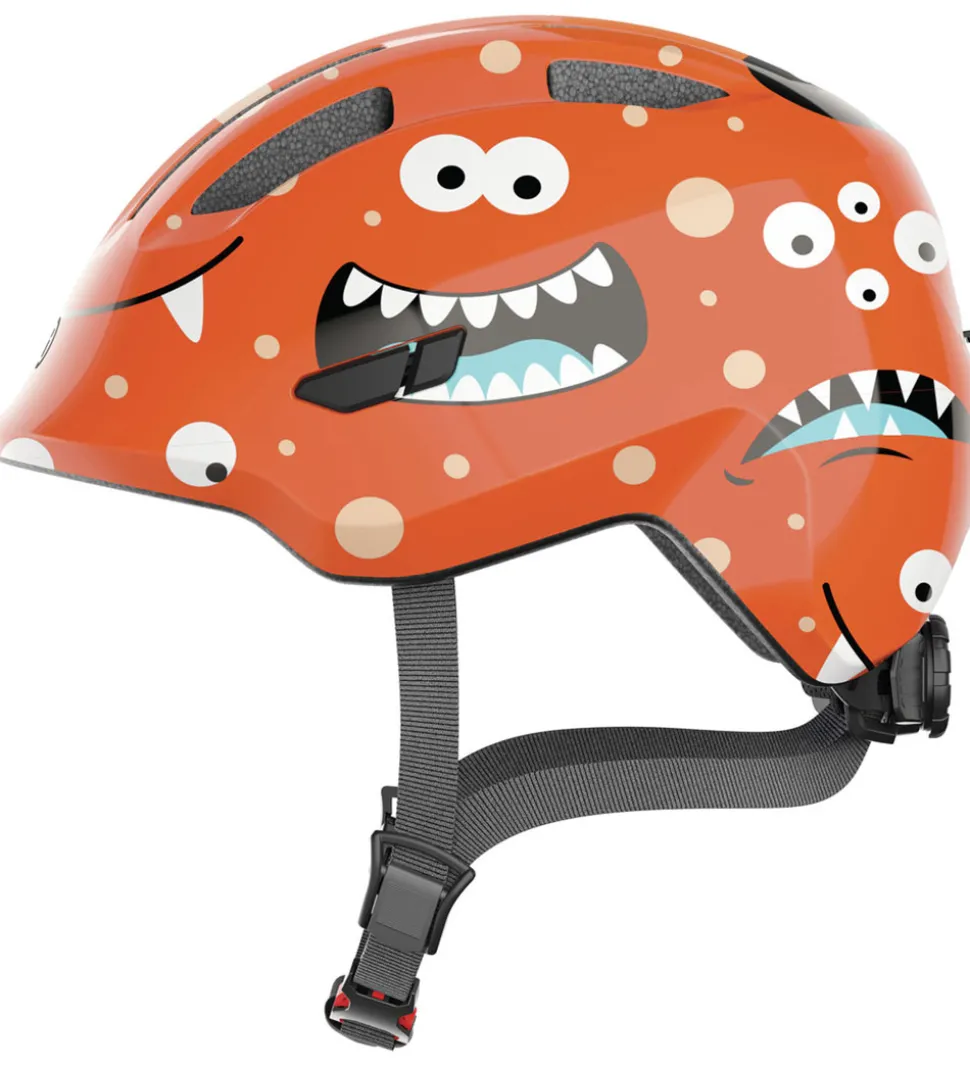 Abus Cykelhjelm - Smiley 3.0 - Orange Monster