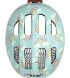 Abus Cykelhjelm - Smiley 3.0 Led - Blue Rainbow