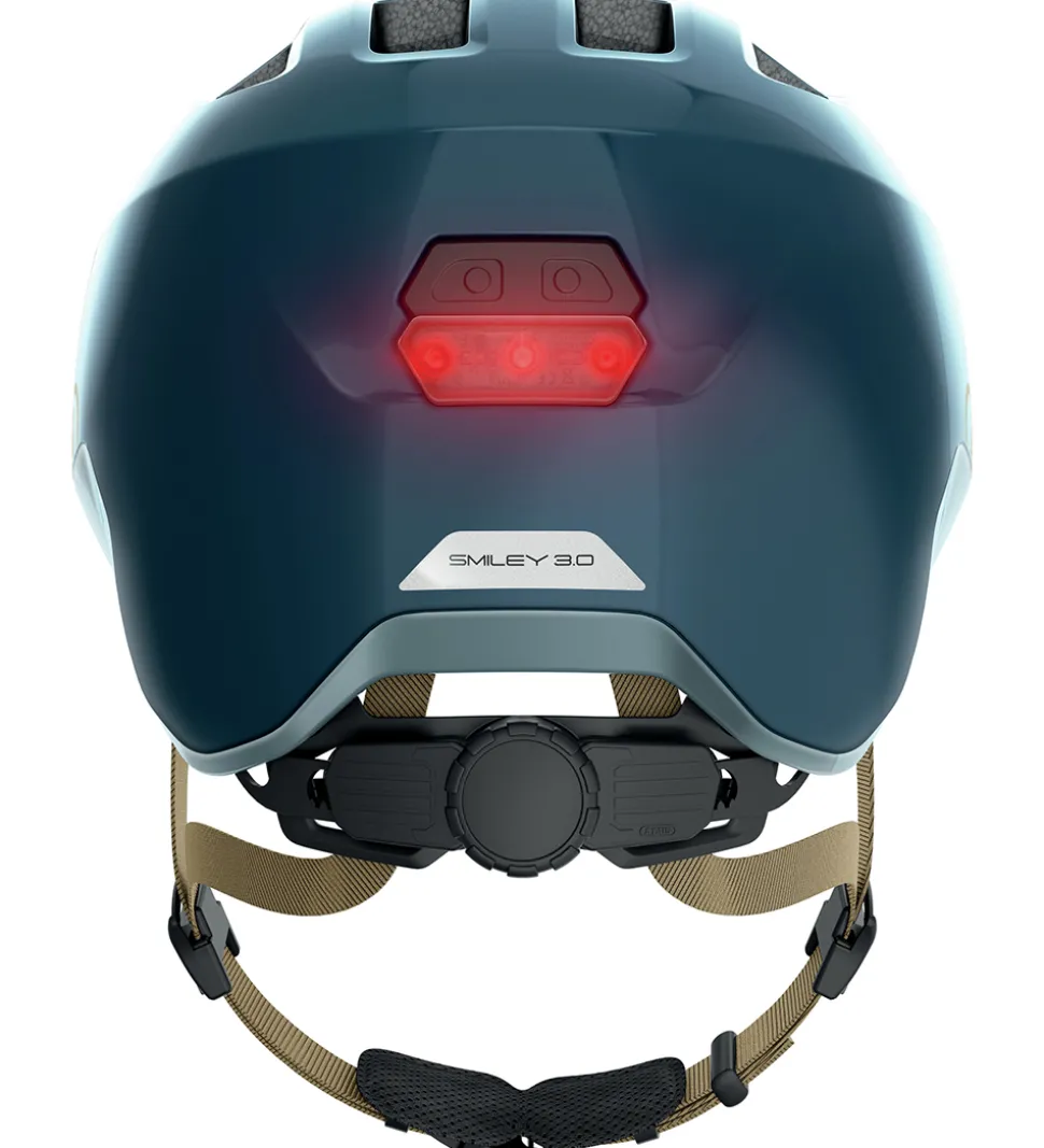 Abus Cykelhjelm - Smiley 3.0 Ace Led - Royal Blue