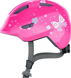 Abus Cykelhjelm - Smiley 3.0 - Pink Butterfly