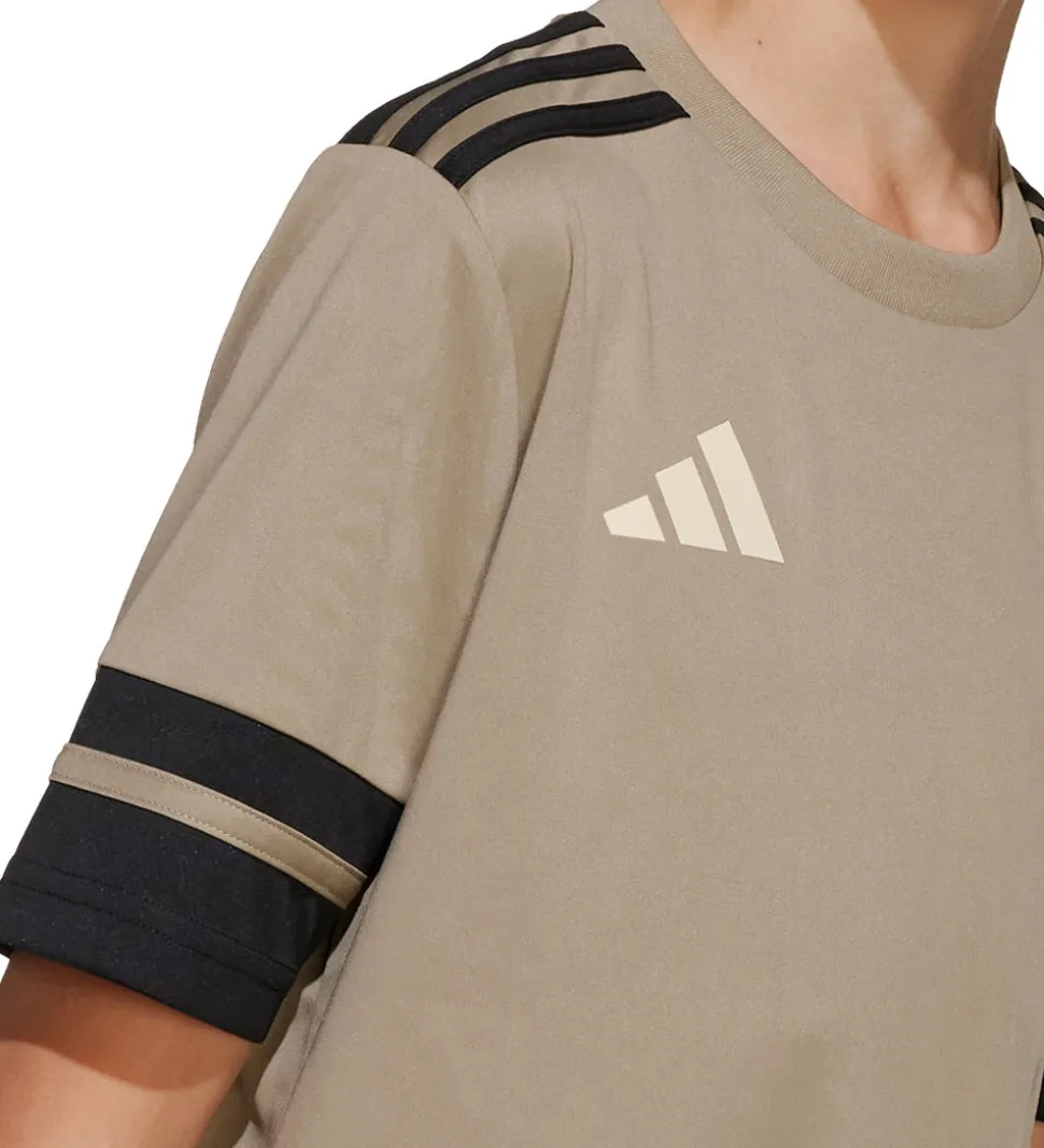 adidad Performance T-shirt - Squadra25 - Blanch Cargo/Sort/Warm