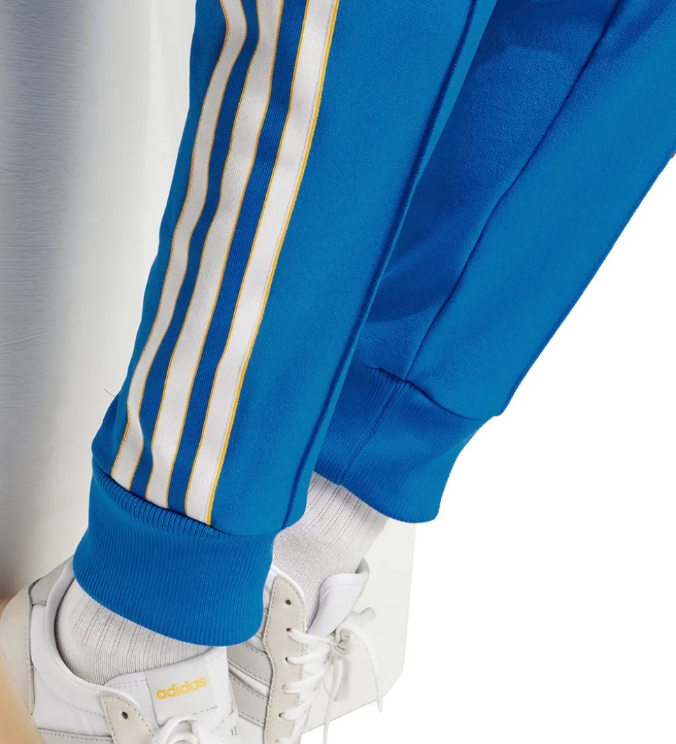 adidas Originals Bukser - Real Madrid - Blue Bird/Hvid