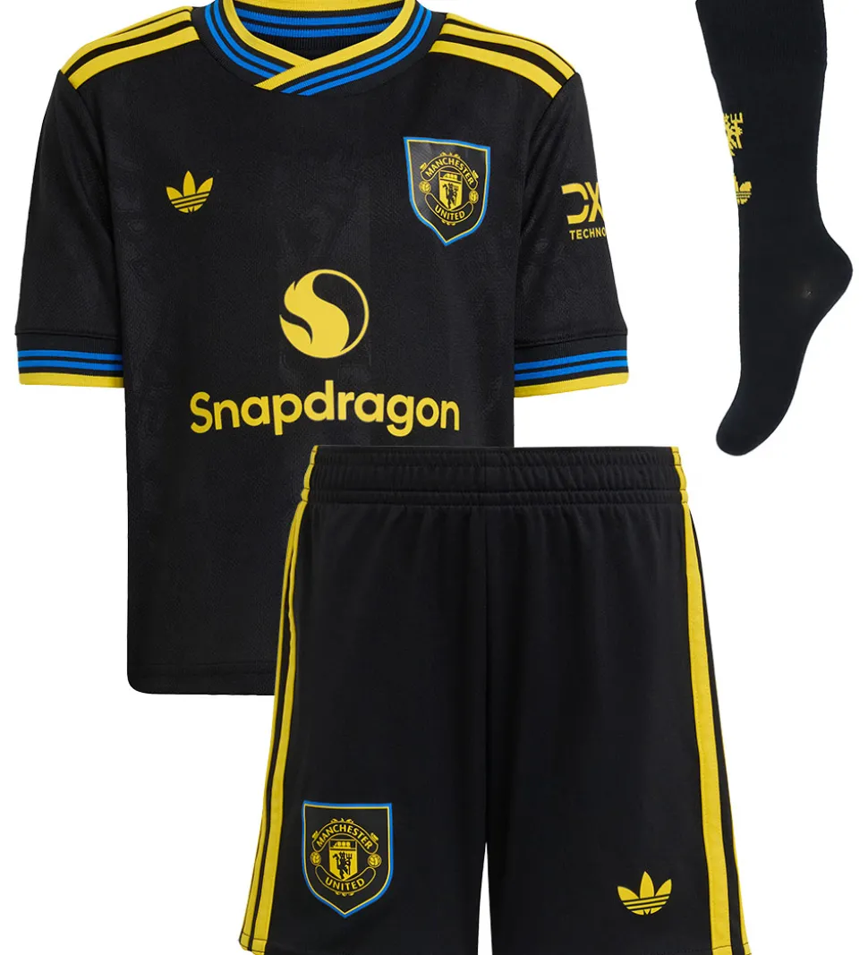 adidas Originals Fodboldsæt - Manchester United 25/26 3. Sæt - S