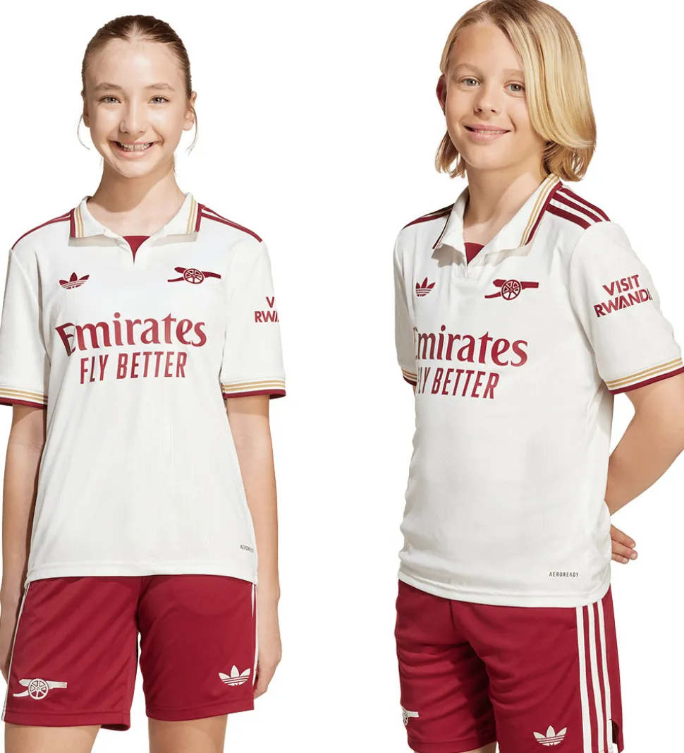 adidas Originals Fodboldtrøje - AFC 3 JSY Y - CLOWHI/TECOBU