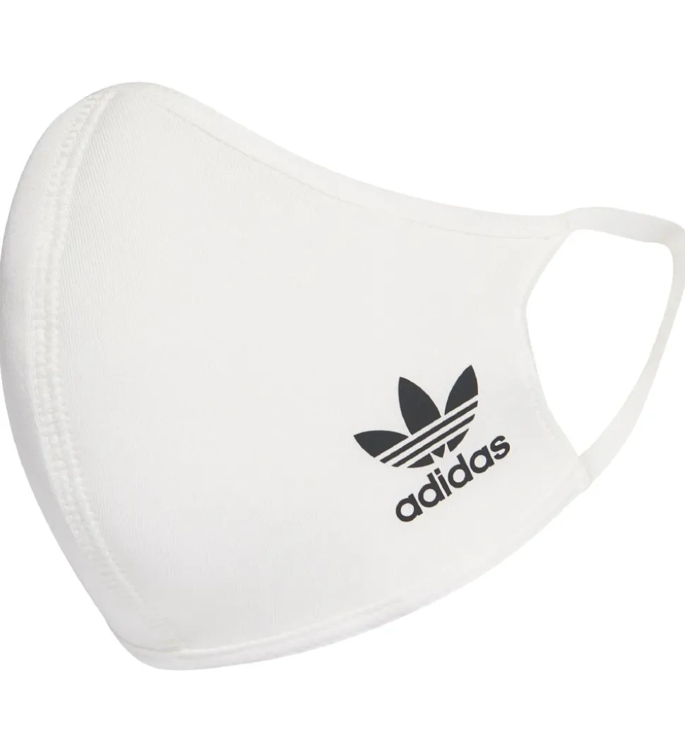 adidas Originals Mundbind - 3-pak - Hvid m. Logo