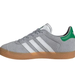 adidas Originals Sko - Gazelle C - HALSIL/FTWWHT/GREEN
