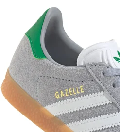 adidas Originals Sko - Gazelle C - HALSIL/FTWWHT/GREEN