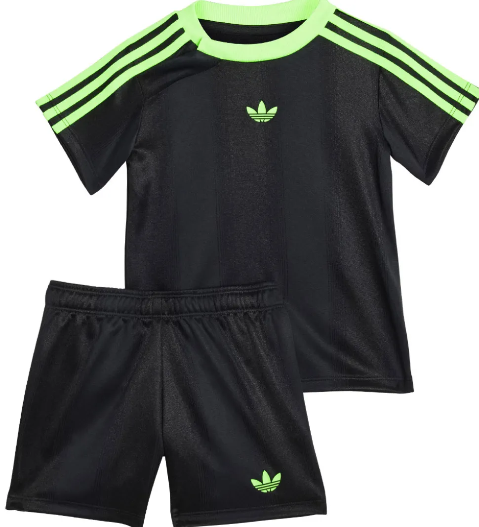 adidas Originals T-shirt/Short - Sort/Signal Green