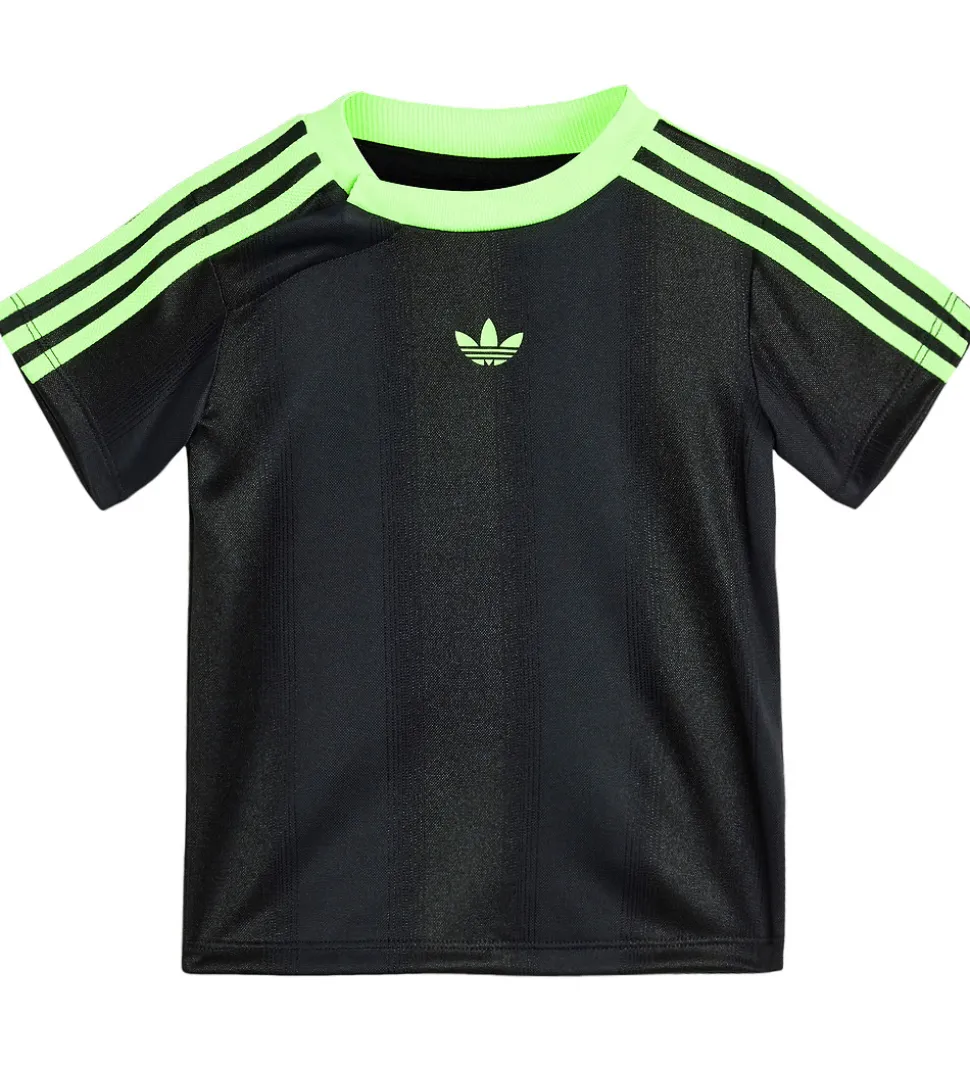 adidas Originals T-shirt/Short - Sort/Signal Green