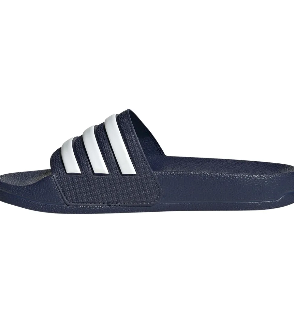 adidas performance Badesandaler - Adilette Shower - Dkblue/Ftwwh
