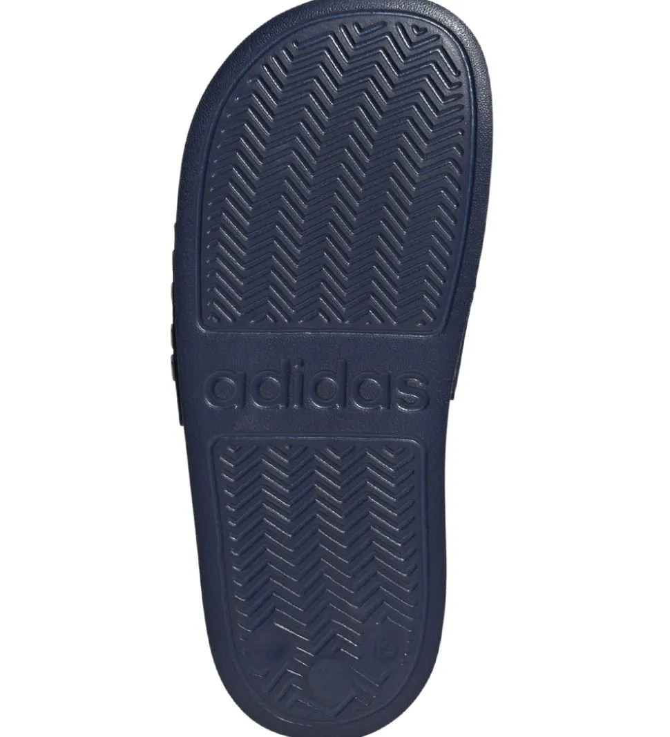adidas performance Badesandaler - Adilette Shower - Dkblue/Ftwwh