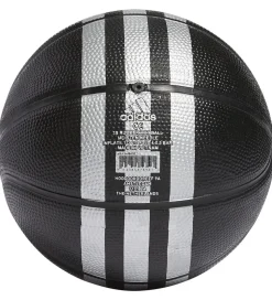 adidas Performance Basketbold - Str. 3 - Mini - Sort/Sølv