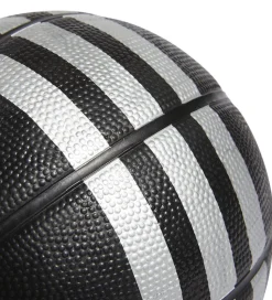 adidas Performance Basketbold - Str. 3 - Mini - Sort/Sølv