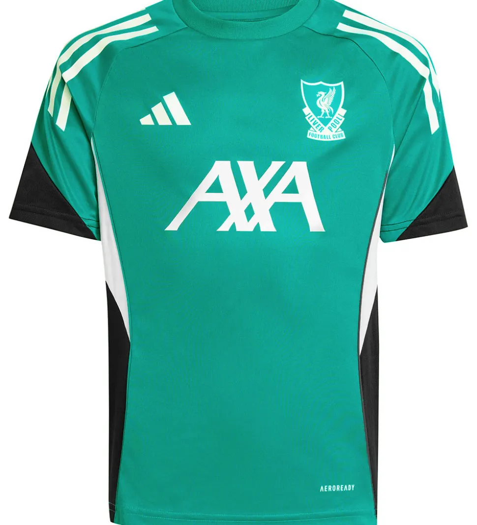 adidas Performance Fodboldtrøje - Liverpool Youth 25/26 - Sea Gr