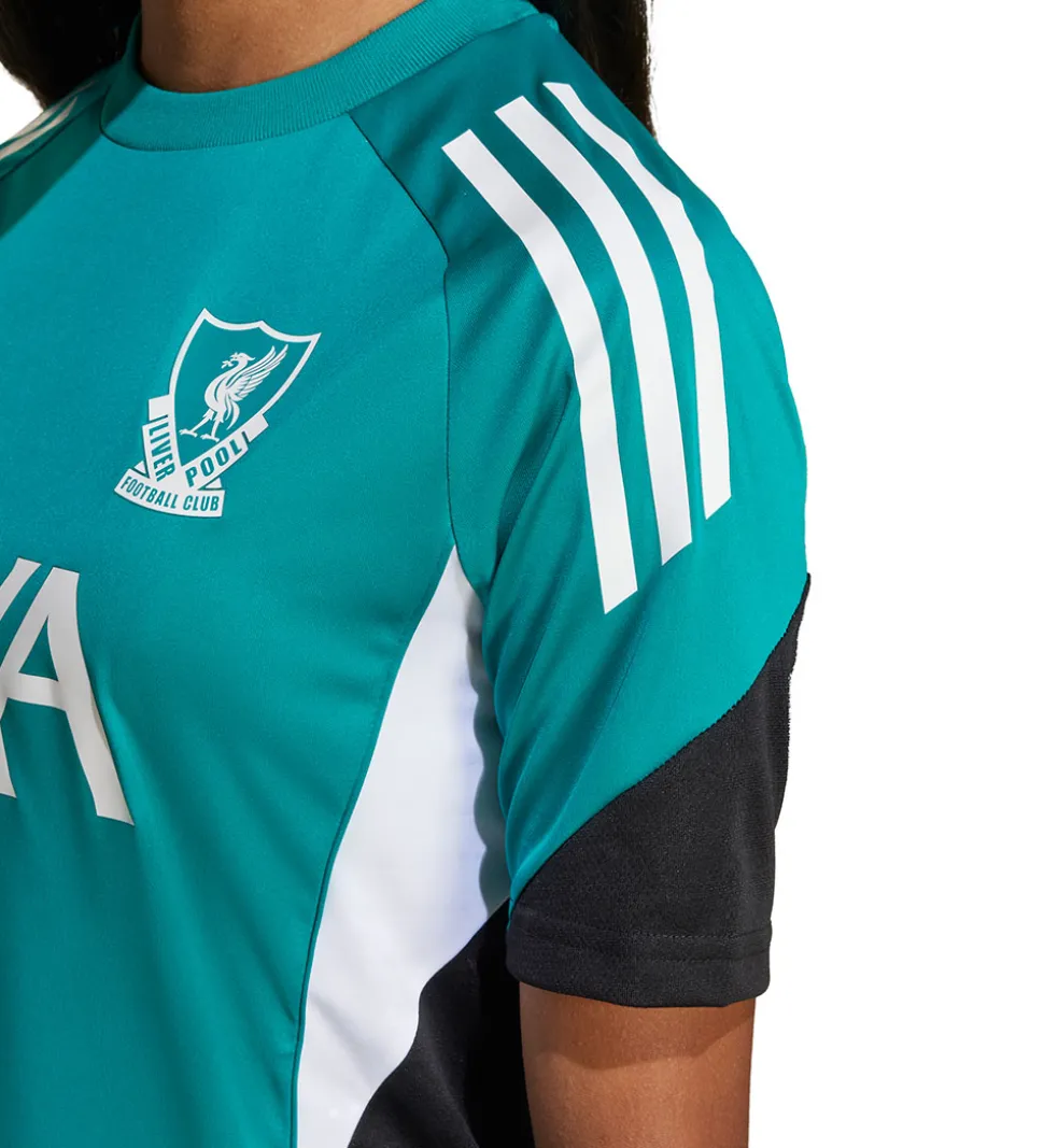 adidas Performance Fodboldtrøje - Liverpool Youth 25/26 - Sea Gr