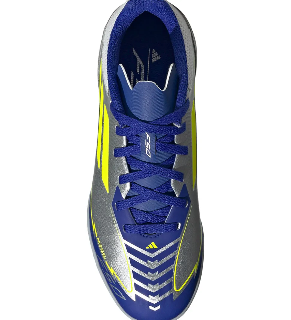 adidas Performance fodboldstøvler - F50 League TF J Messi - Silv