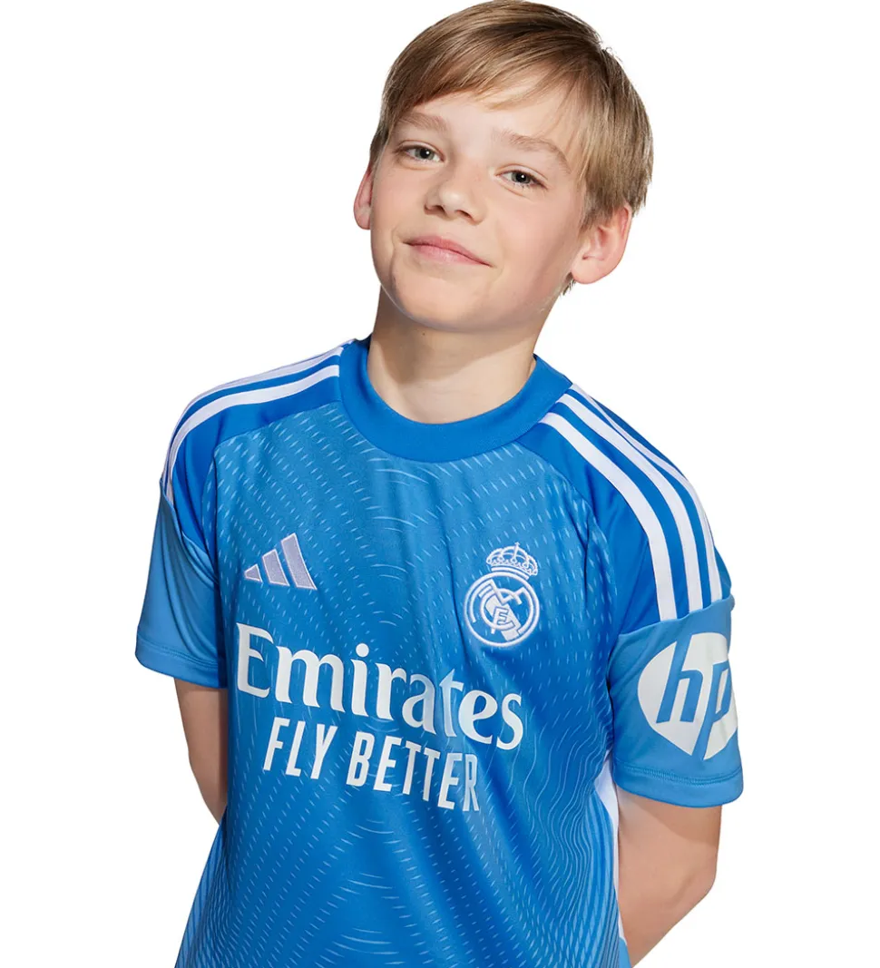 adidas Performance Fodboldtrøje - Real H GK - Blubrs/Rayblu