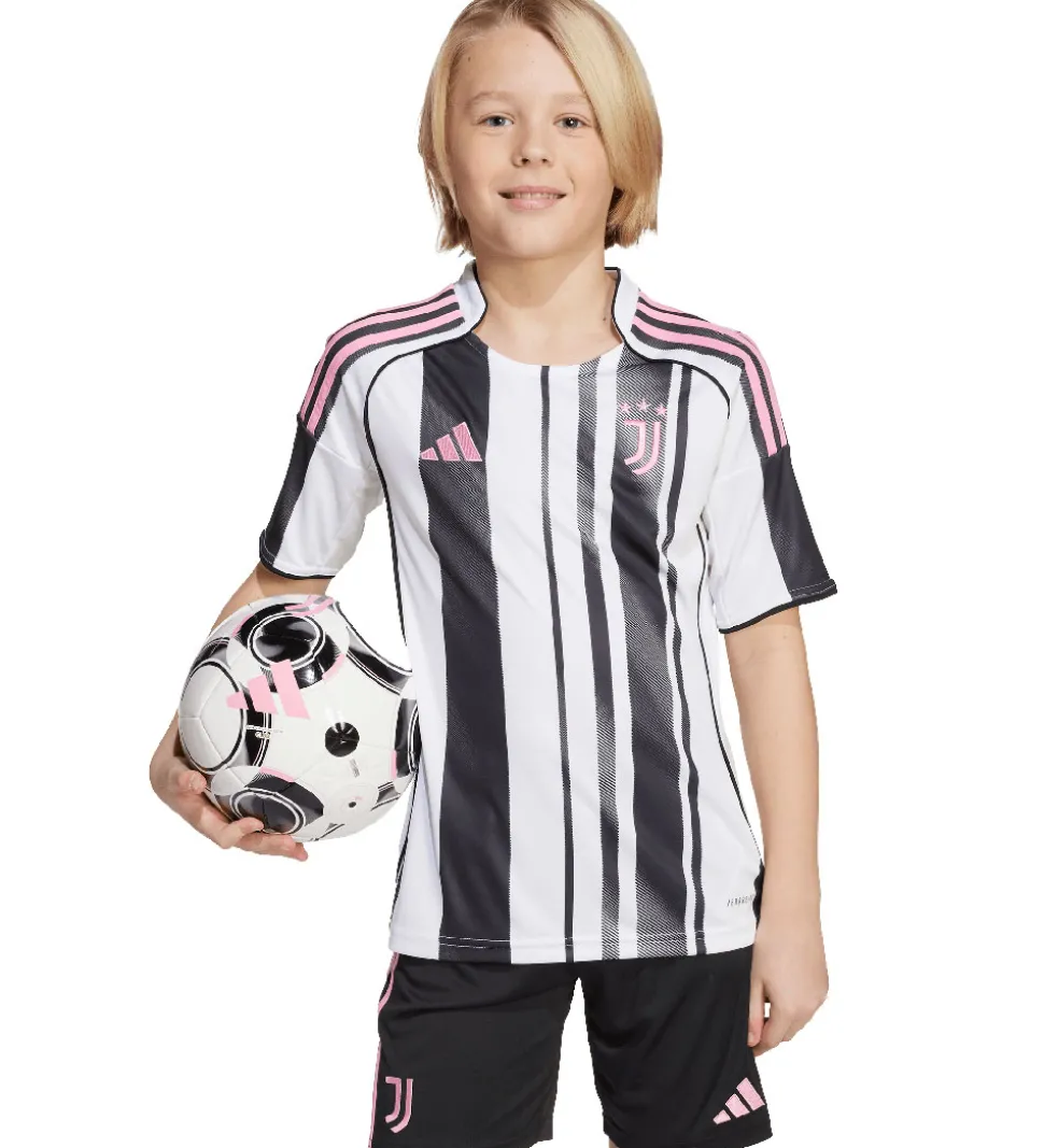 adidas Performance Fodboldtrøje - JUVE H JSY Y - Hvid/Sort