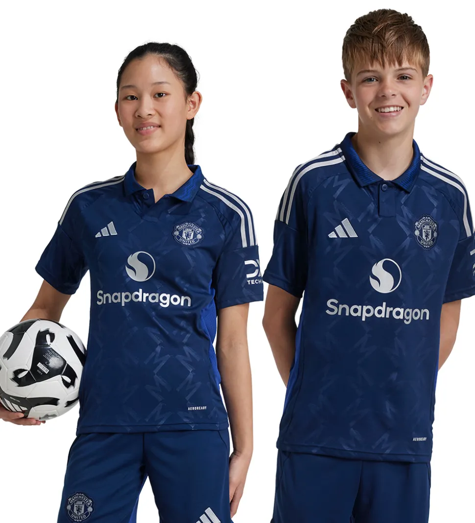 adidas Performance Fodboldtrøje - MUFC A JSY Y - Blå