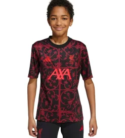 adidas Performance Fodboldtrøje - Liverpool 25/26 - Sort/Pure Ru