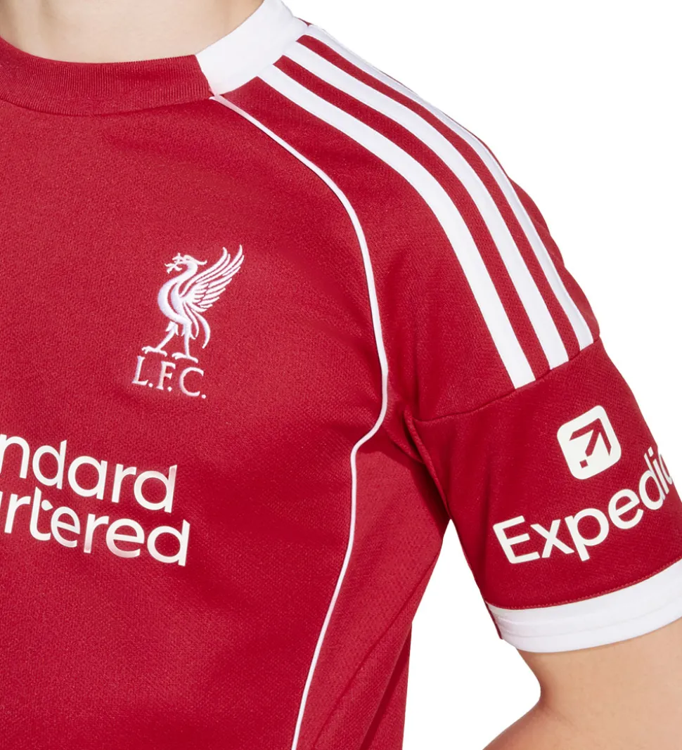 adidas Performance Fodboldtrøje - Liverpool 25/26 Hjemmebane - S