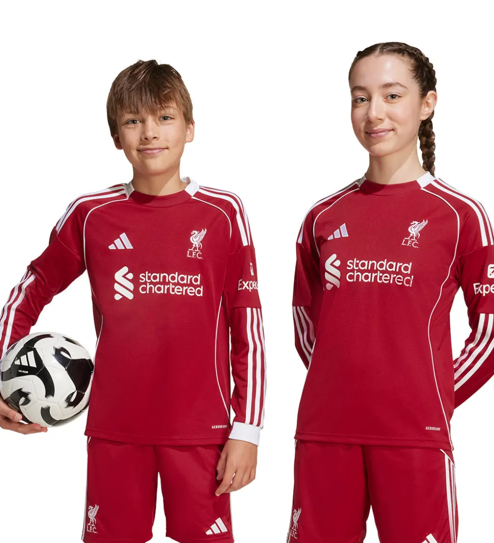 adidas Performance Fodboldtrøje - Liverpool 25/26 Hjemmebane - S