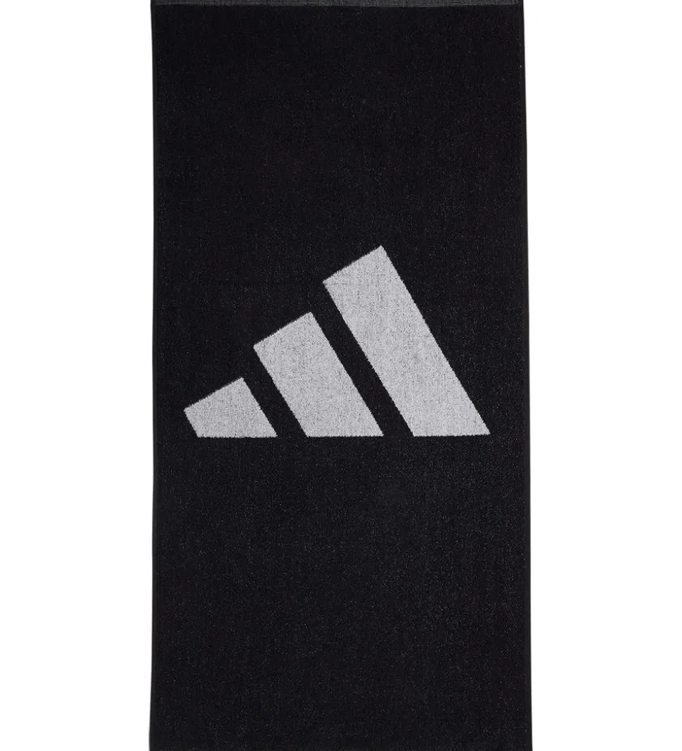 adidas Performance Håndklæde - 100x50 cm - Sort/Hvid