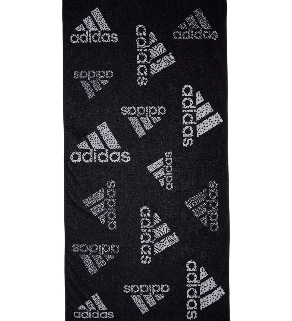adidas Performance Håndklæde - BRANDED MH TWL - 140x70 cm - Sort