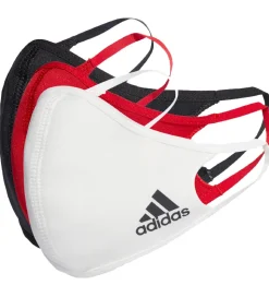 adidas Performance Mundbind - 3-pak - Sort/Hvid/Rød