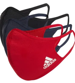 adidas Performance Mundbind - 3-pak - Sort/Rød